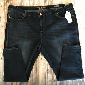 Size 28 Plus Melissa McCarthy Legging Jeans